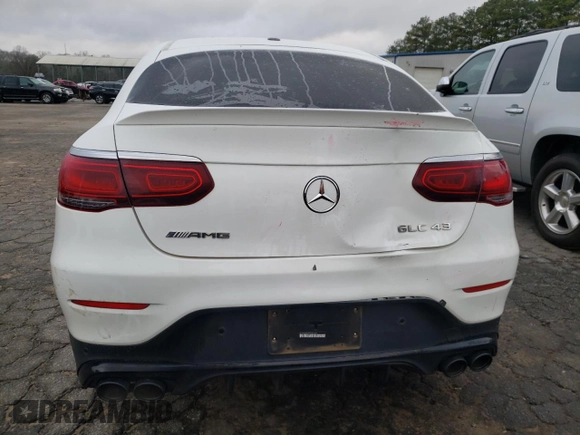 2021 Mercedes-Benz GLC with VIN W1N0J6EB0MG002525, listed as a Copart auction lot 86517514 with 42,162 mi miles and Salvage Title. Bid and sale history available at carsss.com. Image 6.