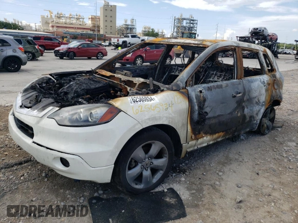 2007 Acura RDX with VIN 5J8TB18207A013646, listed as a Copart auction lot 62565934 with 1,000 mi miles and Salvage Title. Bid and sale history available at DreamBid. Image 1.
