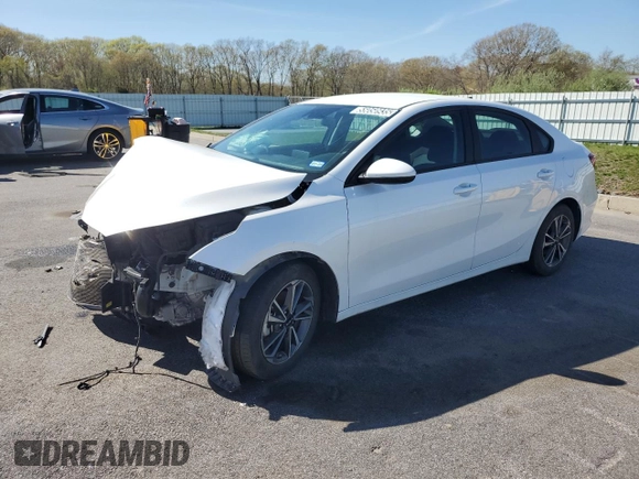 2023 Kia Forte LXS with VIN 3KPF24AD1PE602937, listed as a Copart auction lot 55050935 with 48,627 mi miles and Non Repairable. Bid and sale history available at carsss.com. Image 1.