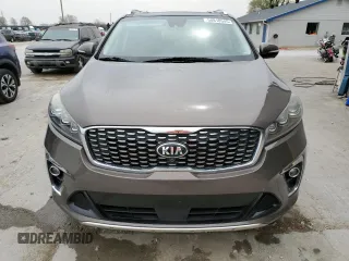 2019 Kia Sorento SX V6 with VIN 5XYPKDA57KG470436, listed as a Copart auction lot 50818545 with 168,760 mi miles and Salvage Title. Bid and sale history available at carsss.com. Image 5.