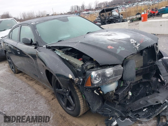 2014 Dodge Charger RT Plus with VIN 2C3CDXDT5EH281332, listed as a IAAI auction lot 41487192 with 87,667 mi miles. Bid and sale history available at carsss.com. Image 1.