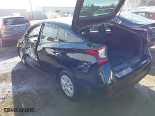 2020 Toyota Prius L Eco with VIN JTDKARFU7L3119834, listed as a IAAI auction lot 41653177 with 140,964 mi miles. Bid and sale history available at carsss.com. Image 3.