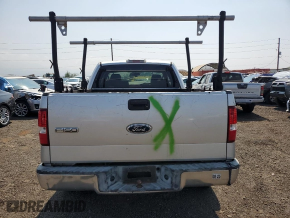 2005 Ford F-150 STX with VIN 1FTRX12W75FA33690, listed as a Copart auction lot 44412335 with 186,314 mi miles and Salvage Title. Bid and sale history available at carsss.com. Image 6.