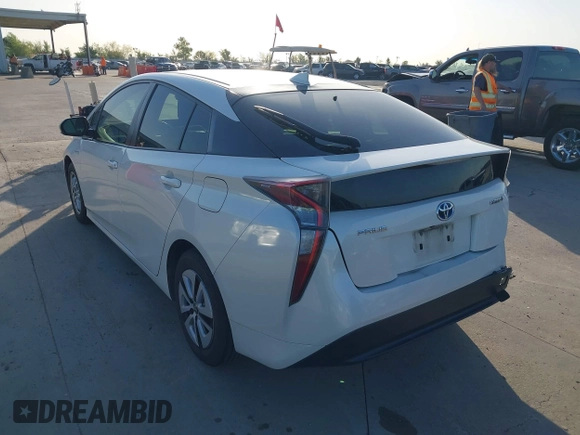 2017 Toyota Prius Two with VIN JTDKARFU4H3535752, listed as a IAAI auction lot 41975718 with 304,314 mi miles. Bid and sale history available at carsss.com. Image 3.