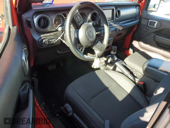 2021 Jeep Wrangler 80th Anniversary with VIN 1C4GJXAN1MW818256, listed as a Copart auction lot 84549944 with 12,060 mi miles and Clean Title. Bid and sale history available at DreamBid. Image 8.