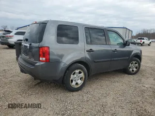 2013 Honda Pilot LX with VIN 5FNYF4H21DB044322, listed as a Copart auction lot 53721415 with 182,107 mi miles and Clean Title. Bid and sale history available at carsss.com. Image 3.