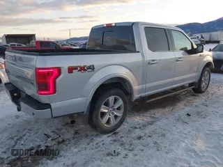 2015 Ford F-150 XLT with VIN 1FTEW1EG7FFC95491, listed as a IAAI auction lot 41362829 with 118,907 mi miles. Bid and sale history available at carsss.com. Image 4.