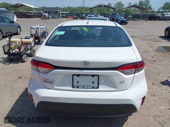 2024 Toyota Corolla LE с VIN 5YFB4MDEXRP183209, выставлен на аукционе IAAI как лот 41951119 с пробегом 5 506 миль миль и . История ставок и продаж доступна на DreamBid. Изображение 17.