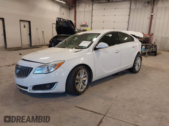 2015 Buick Regal Premium I with VIN 2G4GN5EX8F9221746, listed as a IAAI auction lot 41721345 with 117,475 mi miles and . Bid and sale history available at DreamBid. Image 2.