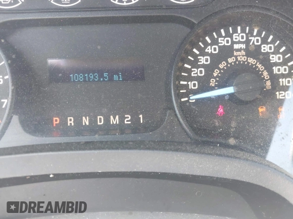 2012 Ford F-150 XL with VIN 1FTEX1CM1CFB36757, listed as a IAAI auction lot 41918977 with 108,193 mi miles. Bid and sale history available at carsss.com. Image 15.