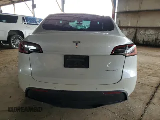 2021 Tesla Model Y Long Range with VIN 5YJYGDEE6MF075819, listed as a Copart auction lot 50903425 with 67,857 mi miles and Salvage Title. Bid and sale history available at DreamBid. Image 6.