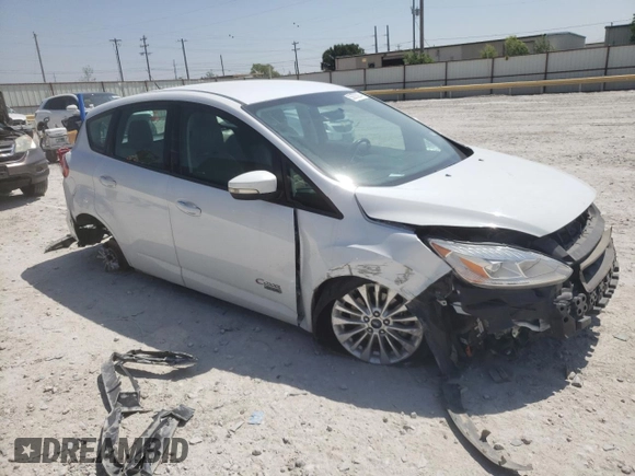 2017 Ford C-Max Energi SE with VIN 1FADP5EUXHL108308, listed as a Copart auction lot 55633224 with 0 mi miles. Bid and sale history available at carsss.com. Image 4.