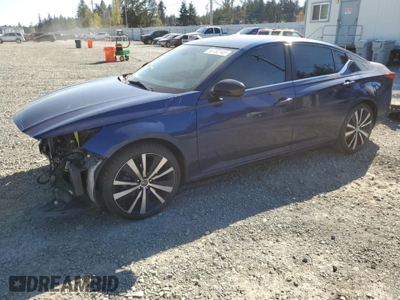 2020 Nissan Altima 2.5 SR with VIN 1N4BL4CV1LC186588, listed as a Copart auction lot 53732145 with 59,382 mi miles and Salvage Title. Bid and sale history available at carsss.com. Image 1.