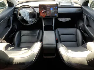 2020 Tesla Model 3 Standard Range Plus with VIN 5YJ3E1EA0LF808571, listed as a Copart auction lot 47827615 with 125,444 mi miles and Salvage Title. Bid and sale history available at DreamBid. Image 8.
