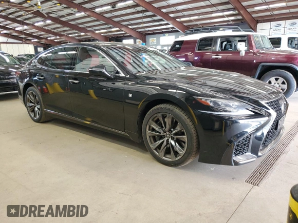 2018 Lexus LS with VIN JTHC51FF8J5004543, listed as a Copart auction lot 54412015 with 111,889 mi miles and Clean Title. Bid and sale history available at carsss.com. Image 4.