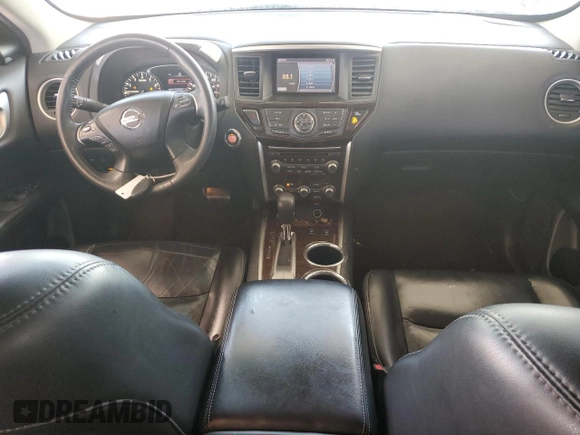 2016 Nissan Pathfinder S with VIN 5N1AR2MN9GC663650, listed as a Copart auction lot 52812415 with 174,287 mi miles and Salvage title. Bid and sale history available at DreamBid. Image 8.