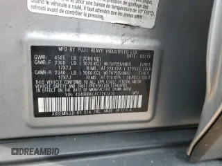 2012 Subaru Outback Limited with VIN 4S4BRBKC6C3261410, listed as a Copart auction lot 60916845 with 184,005 mi miles and Clean title. Bid and sale history available at DreamBid. Image 13.