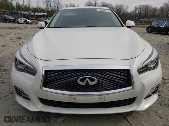 2017 Infiniti Q50 Signature Edition z VIN JN1EV7AR5HM839789, wystawiony jako Copart lot #47394005 z przebiegiem 57 152 mil mil oraz Szkoda całkowita • Salvage title. Historia ofert i sprzedaży dostępna na DreamBid. Obrazek 5.
