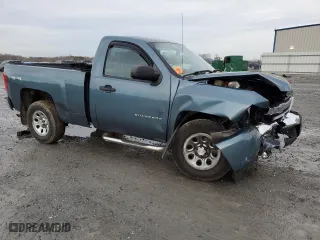 2011 Chevrolet Silverado 1500 Work Truck with VIN 1GCNKPEX5BZ251738, listed as a Copart auction lot 45483975 with 128,570 mi miles and Salvage Title. Bid and sale history available at carsss.com. Image 4.
