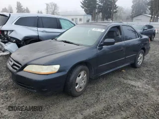2002 Honda Accord EX z VIN 1HGCG16552A005114, wystawiony jako Copart lot #89367195 z przebiegiem Nie podano mil oraz Czysty tytuł • Clean title. Historia ofert i sprzedaży dostępna na DreamBid. Obrazek 1.