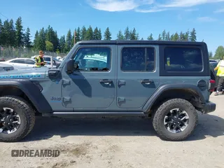 2024 Jeep Wrangler Rubicon X z VIN 1C4RJXR6XRW240316, wystawiony jako IAAI lot #42477607 z przebiegiem 41 375 mil mil oraz . Historia ofert i sprzedaży dostępna na DreamBid. Obrazek 14.