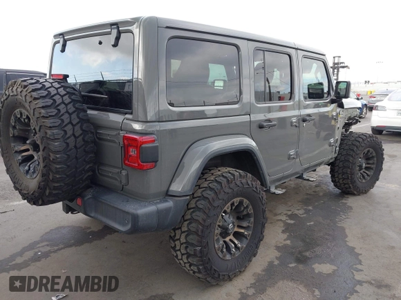 2020 Jeep Wrangler Unlimited Sahara с VIN 1C4HJXEN8LW203975, выставлен на аукционе IAAI как лот 42109259 с пробегом 51 799 миль миль и . История ставок и продаж доступна на DreamBid. Изображение 4.