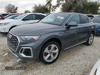 2023 Audi Q5 Sportback S line Premium with VIN WA14AAFYXP2142270, listed as a Copart auction lot 78096314 with 5,095 mi miles and Non repairable. Bid and sale history available at DreamBid. Image 1.