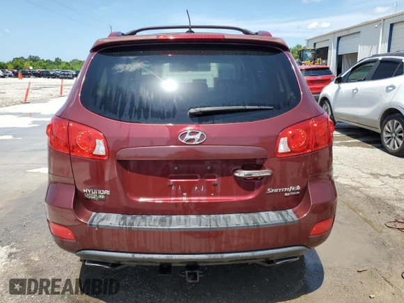 2009 Hyundai Santa Fe Limited with VIN 5NMSH13E49H277634, listed as a Copart auction lot 61148895 with 99,997 mi miles and Salvage title. Bid and sale history available at DreamBid. Image 6.