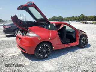 2015 Honda CR-Z with VIN JHMZF1D49FS001586, listed as a Copart auction lot 68444434 with 164,169 mi miles and Salvage Title. Bid and sale history available at DreamBid. Image 3.