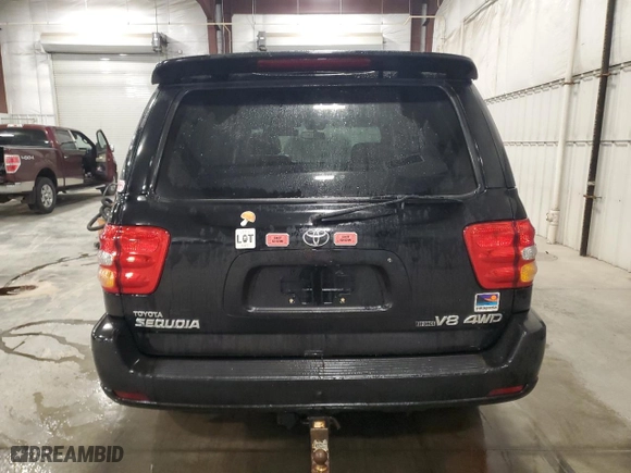 2003 Toyota Sequoia Limited with VIN 5TDBT48AX3S182196, listed as a Copart auction lot 49801215 with 248,915 mi miles and Clean Title. Bid and sale history available at carsss.com. Image 6.
