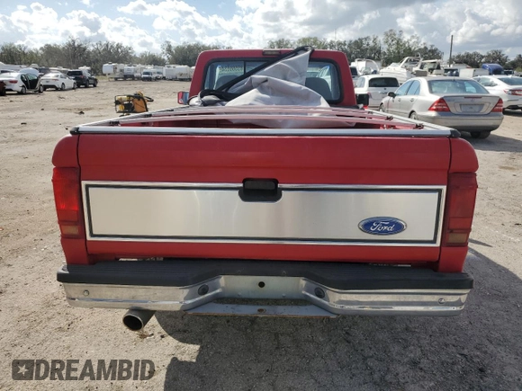 1991 Ford Ranger Splash with VIN 1FTCR10XXMTA47904, listed as a Copart auction lot 85566634 with 39,495 mi miles and Salvage Title. Bid and sale history available at DreamBid. Image 6.