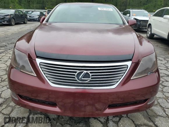 2008 Lexus LS 460 L with VIN JTHGL46F285027349, listed as a Copart auction lot 52014025 with 148,807 mi miles and Clean title. Bid and sale history available at DreamBid. Image 5.