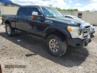 2014 Ford Super Duty F-250 SRW XL with VIN 1FT7W2BT5EEA51486, listed as a Copart auction lot 55016724 with 232,859 mi miles and Salvage Title. Bid and sale history available at carsss.com. Image 4.