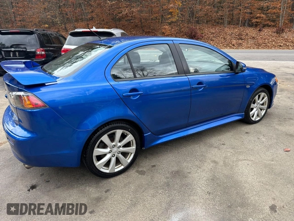2015 Mitsubishi Lancer GT with VIN JA32U8FW3FU004678, listed as a Copart auction lot 79781504 with 187,105 mi miles and Clean Title. Bid and sale history available at DreamBid. Image 4.
