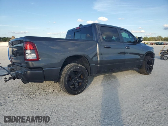 2022 Ram 1500 Lone Star with VIN 1C6RREFM0NN276944, listed as a Copart auction lot 86321034 with 26,828 mi miles and Non repairable. Bid and sale history available at DreamBid. Image 3.