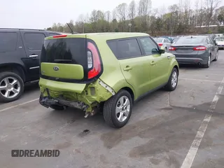 2018 Kia Soul with VIN KNDJN2A25J7907496, listed as a IAAI auction lot 41942467 with 40,275 mi miles. Bid and sale history available at carsss.com. Image 4.