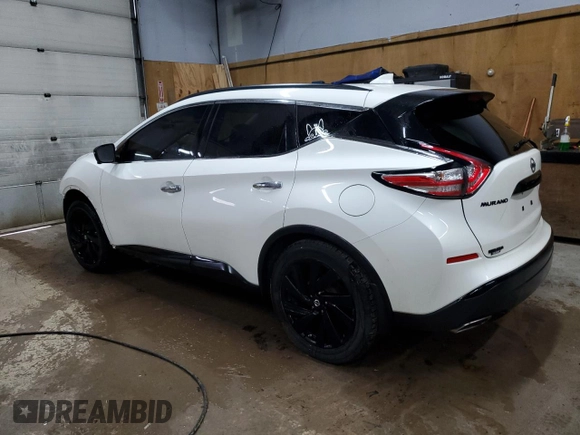 2018 Nissan Murano Platinum with VIN 5N1AZ2MH3JN131140, listed as a Copart auction lot 51151575 with 94,117 mi miles and Clean Title. Bid and sale history available at carsss.com. Image 2.