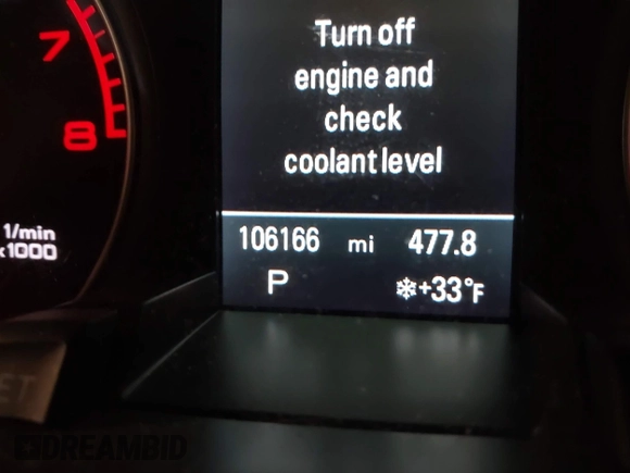 2016 Audi A4 Premium Plus with VIN WAUFFAFL5GN006323, listed as a IAAI auction lot 41299095 with 106,166 mi miles. Bid and sale history available at carsss.com. Image 16.