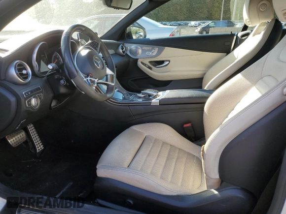 2018 Mercedes-Benz C 43 AMG with VIN WDDWK6EB5JF681780, listed as a Copart auction lot 75207094 with 91,484 mi miles and Salvage title. Bid and sale history available at DreamBid. Image 7.