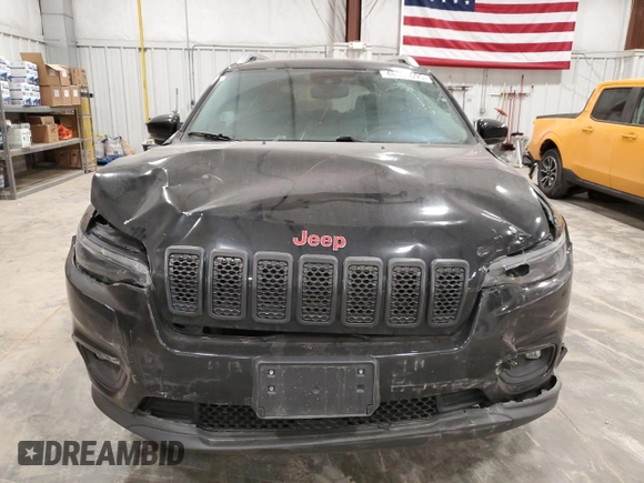 2021 Jeep Cherokee Altitude with VIN 1C4PJMLB7MD172153, listed as a Copart auction lot 48864695 with 63,806 mi miles and Salvage Title. Bid and sale history available at carsss.com. Image 5.