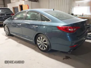 2015 Hyundai Sonata Sport with VIN 5NPE34AF9FH187614, listed as a IAAI auction lot 41510937 with 158,911 mi miles and . Bid and sale history available at DreamBid. Image 3.