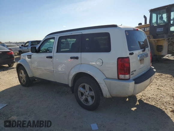 2007 Dodge Nitro SLT with VIN 1D8GT58K87W724066, listed as a Copart auction lot 84643584 with 187,364 mi miles and Salvage Title. Bid and sale history available at DreamBid. Image 2.