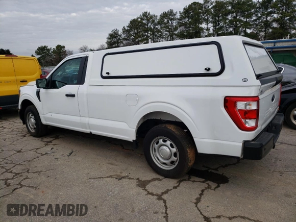 2023 Ford F-150 XL with VIN 1FTMF1CB7PKE34062, listed as a Copart auction lot 85287124 with Not Provided miles and Salvage Title. Bid and sale history available at carsss.com. Image 2.
