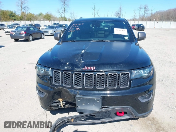 2021 Jeep Grand Cherokee Trailhawk with VIN 1C4RJFLGXMC698606, listed as a IAAI auction lot 41901479 with 50,086 mi miles. Bid and sale history available at carsss.com. Image 12.