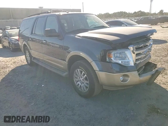 2013 Ford Expedition EL XLT with VIN 1FMJK1J55DEF45274, listed as a Copart auction lot 76188814 with 125,364 mi miles and Salvage Title. Bid and sale history available at carsss.com. Image 11.