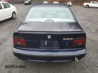 2000 BMW 5 Series 528iA with VIN WBADM6340YGU22339, listed as a Copart auction lot 51738465 with 0 mi miles and Clean Title. Bid and sale history available at carsss.com. Image 6.