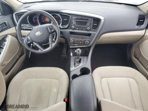 2011 Kia Optima LX with VIN KNAGM4A77B5186922, listed as a Copart auction lot 45537365 with 142,430 mi miles and Salvage Title. Bid and sale history available at carsss.com. Image 8.