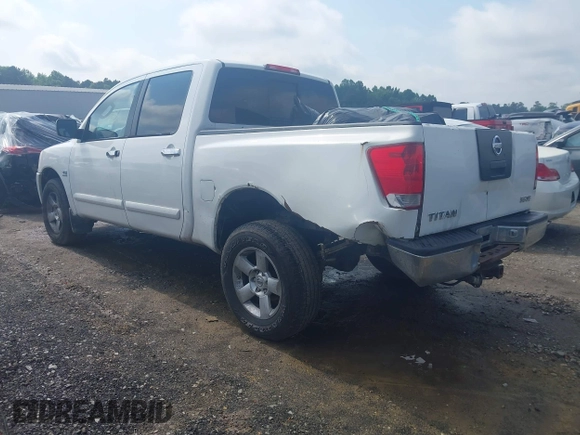 2004 Nissan Titan LE with VIN 1N6AA07B74N581334, listed as a IAAI auction lot 42265633 with 189,892 mi miles and . Bid and sale history available at DreamBid. Image 3.