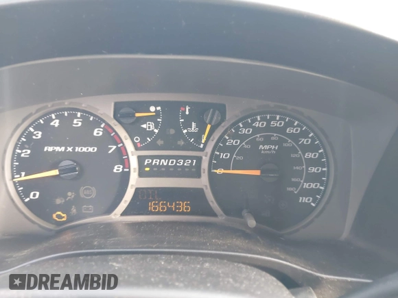 2005 GMC Canyon SLE Z85 with VIN 1GTCS196858102742, listed as a IAAI auction lot 41714279 with 166,436 mi miles. Bid and sale history available at carsss.com. Image 7.