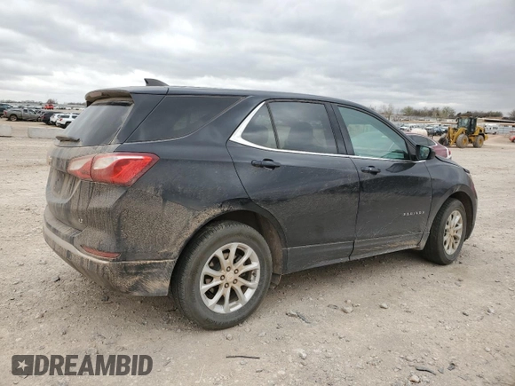 2020 Chevrolet Equinox LT z VIN 2GNAXJEV9L6129206, wystawiony jako Copart lot #49476475 z przebiegiem 73 011 mil mil oraz Szkoda całkowita • Salvage title. Historia ofert i sprzedaży dostępna na DreamBid. Obrazek 3.